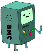 BMO en Hora de aventura desde la temporarada 5.2, otro de sus personajes más conocidos.