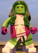 Jennifer Walters / She-Hulk en LEGO Avengers.