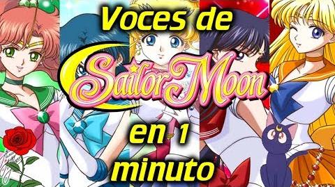 Voces de SAILOR MOON en 1 minuto- -36