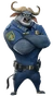 Voz oficial del Jefe Bogo en la franquicia de Zootopia.