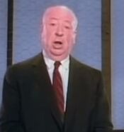 Alfred Hitchcock (2ª voz) en Alfred Hitchcock presenta (1985).