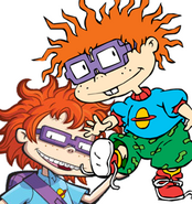 Carlitos Finster (2ª voz) en la franquicia de Aventuras en pañales y en Rugrats crecidos.