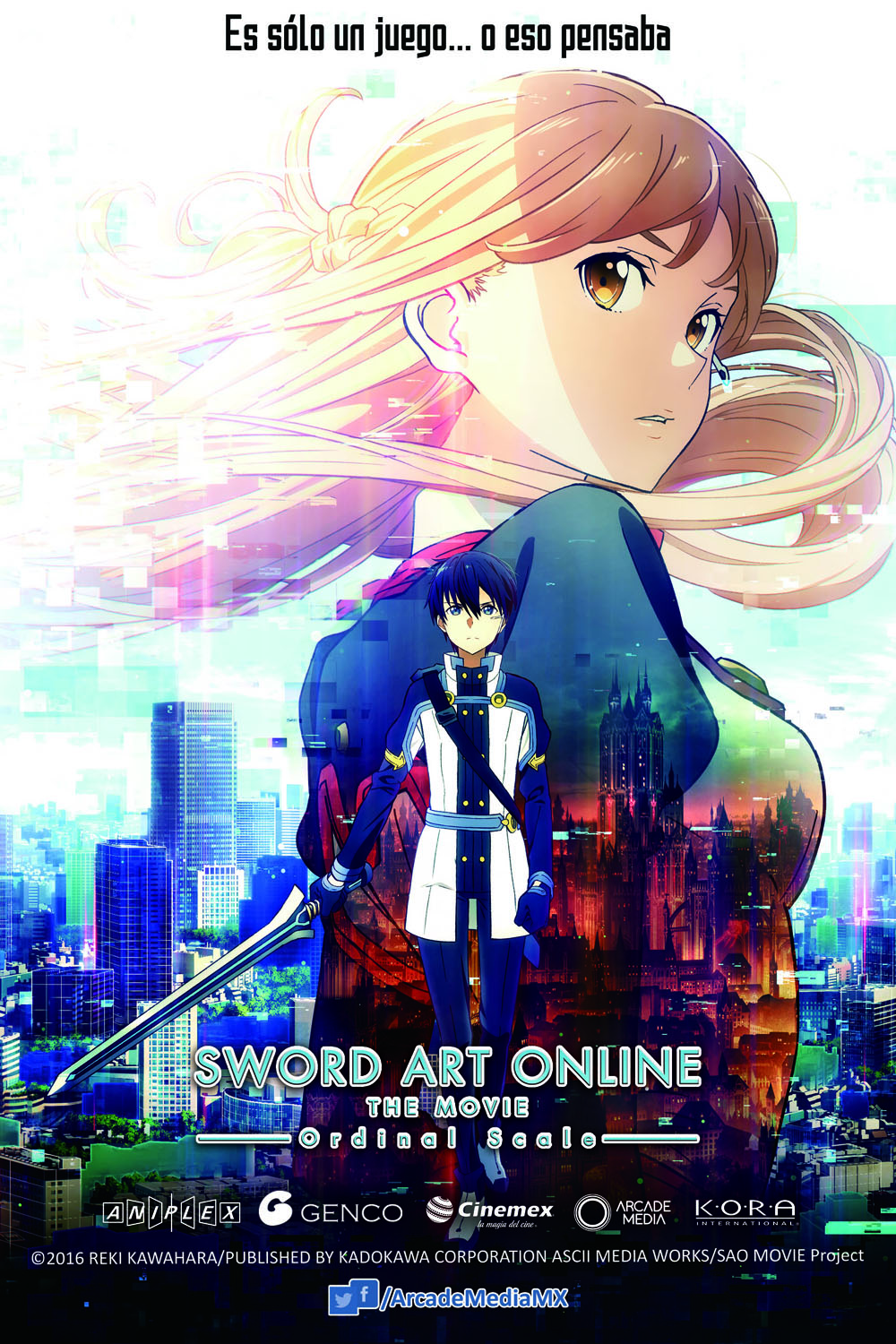 Sword Art Online Ordinal Scale Doblaje Wiki Fandom