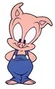 Hamton J. Pig (temp. 1) Tiny Toons.