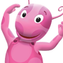 Uniqua en Los Backyardigans.