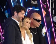 Benny Ibarra, Karla Díaz y Claudio Yarto