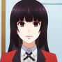 Yumeko Jabami en Kakegurui.