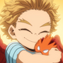 Hawks (niño) en My Hero Academia.