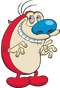 Stimpy J. Gato (algunos episodios) en El show de Ren y Stimpy.