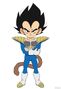 Vegeta (niño) también en Dragon Ball Super: Broly (versión Sony).