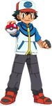 Ash Ketchum BW