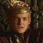 Joffrey Baratheon en Game of Thrones.