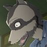 Mapache en Beastars.
