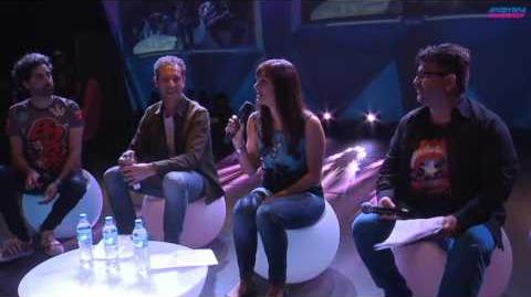 Panel de Doblaje en Argentina Game Show 2016-1