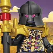 El Gran Tirano / Maestro Dorado en LEGO Ninjago: Maestros del Spinjitzu.