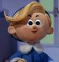 Hermey en Rudolph, el pequeño reno.