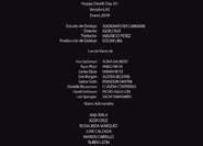 Créditos del DVD y Blu-ray.