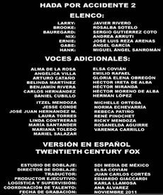 Créditos de doblaje