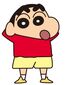 Shinnosuke Nohara "Shin-Chan" en Crayon Shin-chan.