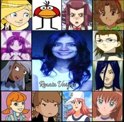 Renata Vargas y Sus Personajes Hecho Por Frost Rider 