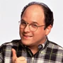 George Costanza en Crónicas de Seinfeld redoblaje.