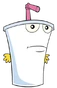 Master Shake en Aqua Teen Hunger Force, Pollo Robot y Aqua Teen: Plantdemonium.