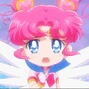 Chibi Chibi/Sailor Chibi Chibi Moon en Sailor Moon Cosmos - Parte 1 y Parte 2.