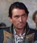 Capitán Horacio Hornblower (Gregory Peck) en El conquistador de los mares.
