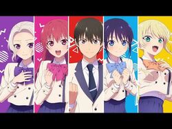 Vila de Otakus on X: Visual e dubladores do anime Kanojo mo Kanojo que  estreia dia 3 de julho. Mukai Naoya - Junya Enoki (Yuji / JJK) Saki Saki -  Ayane Sakura (