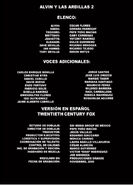 Créditos del DVD.