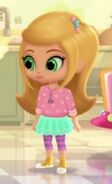 Leah en Shimmer y Shine.