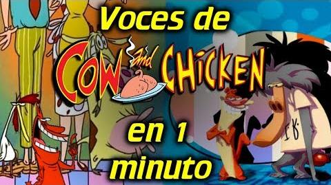 Actores de Doblaje Latino de la Serie Animada Vaca y Pollito transmitida por Cartoon Network.