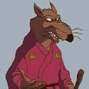 Maestro Splinter en Las Tortugas Ninjas (temps. 1-9) y en el doblaje original de Las Tortugas Ninja III.