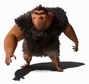 Grug en la franquicia de Los Croods.