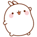 Molang posing