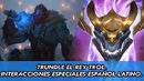 TRUNDLE EL REY TROL INTERACCIONES ESPECIALES ESPAÑOL LATINO - LEGENDS OF RUNATERRA