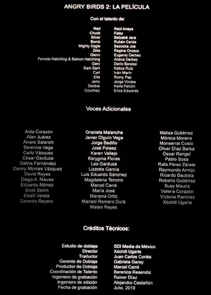 CRÉDITOSANGRYBIRDS2