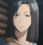 Madre de Mikasa también en Attack on Titan y en la ova Muralla Sina, Adiós.