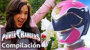 Power Rangers en Español Historia del Megaforce Ranger Rosa