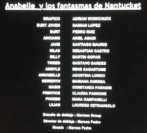 CRÉDITOSANNABELLEYLOSFANTASMASDENANTUCKET