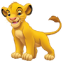 Simba (niño) en El rey león III: Hakuna Matata.