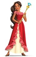 Princesa Elena Castillo Flores en Elena de Avalor, otro de sus personajes más conocidos.