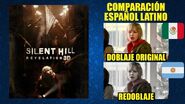 Terror en Silent Hill 2- La Revelación -2012- Comparación del Doblaje Latino Original y Redoblaje-2