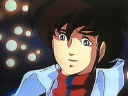 Rick Hunter en la versión remasterizada de Robotech.