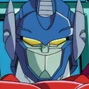 Optimus Prime en Transformers: Nueva generación.