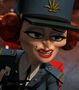 Capitana Chantel DuBois en Madagascar 3: Los fugitivos.