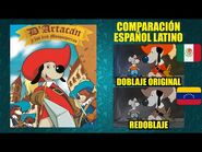 D'Artacán y los Tres Mosqueperros - Comparación del Doblaje Latino Original y Redoblaje