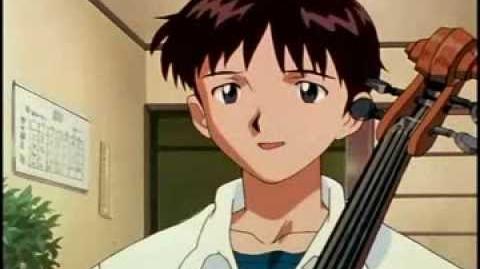 Evangelion - Asuka regresa a casa con Shinji (Shin Seiki)