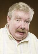 Vernon Dursley (Richard Griffiths) en las películas de Harry Potter.