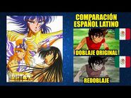 Los Caballeros del Zodiaco Contraatacan -1988- Comparación del Doblaje Latino Original y Redoblaje
